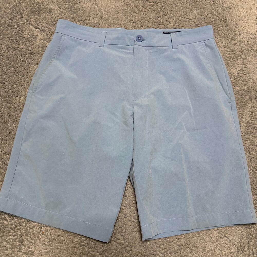 Vineyard Vines Breaker Shorts Mens 32 Light Blue Performance Golf
